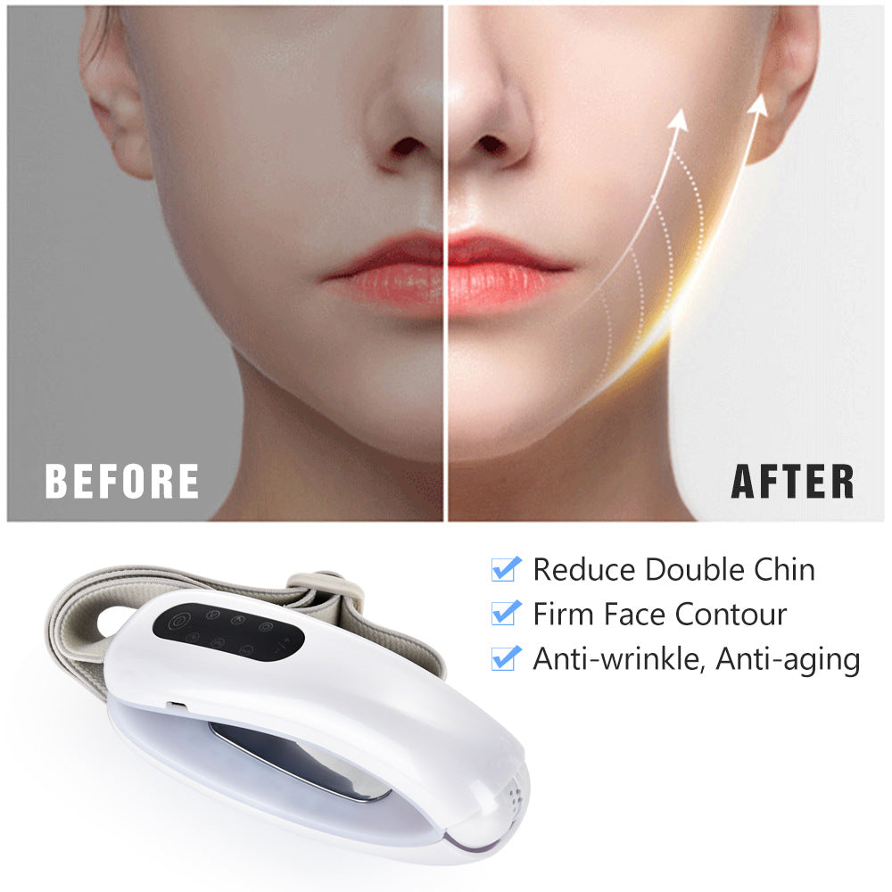 Hailicare Micro-Current Color Light Face-Lifting Instrument Face Lift Massager Red Blue Light Face-Lifting Artifact