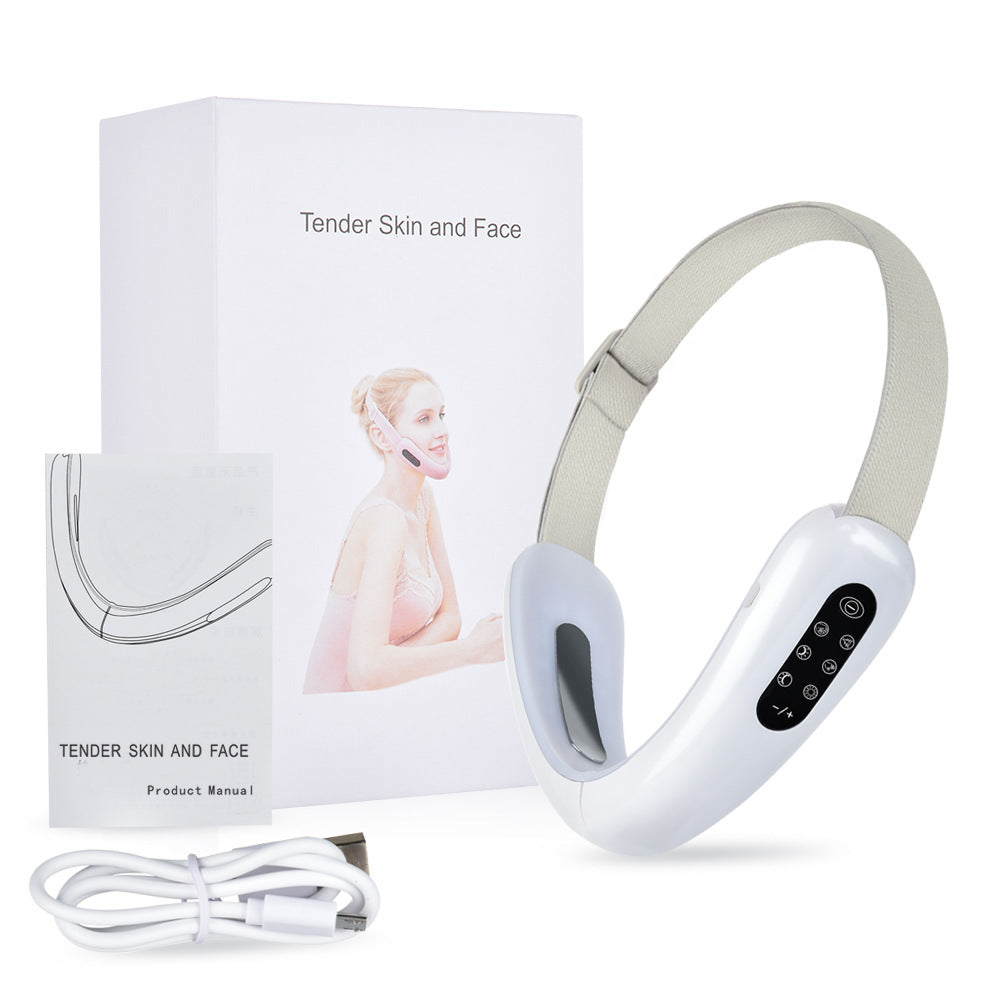 Hailicare Micro-Current Color Light Face-Lifting Instrument Face Lift Massager Red Blue Light Face-Lifting Artifact