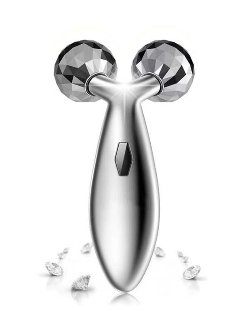 Jade 3D Face Roller Massager / Skin Tag