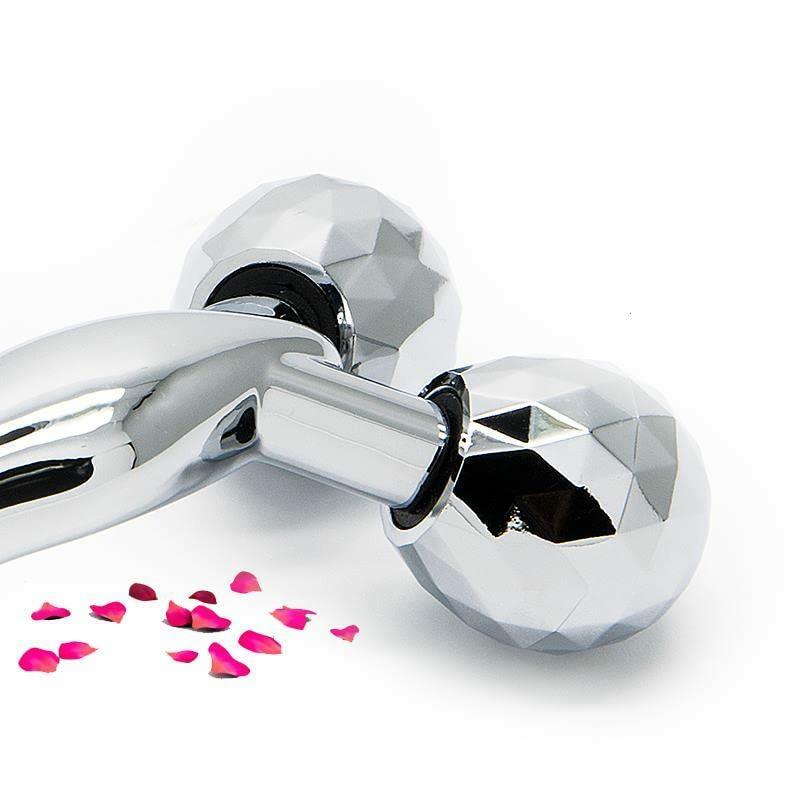 Jade 3D Face Roller Massager / Skin Tag